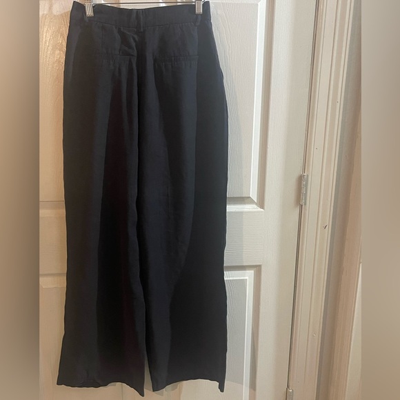 Zara Elegant Black Wide-Leg Pants - Picture 5 of 7